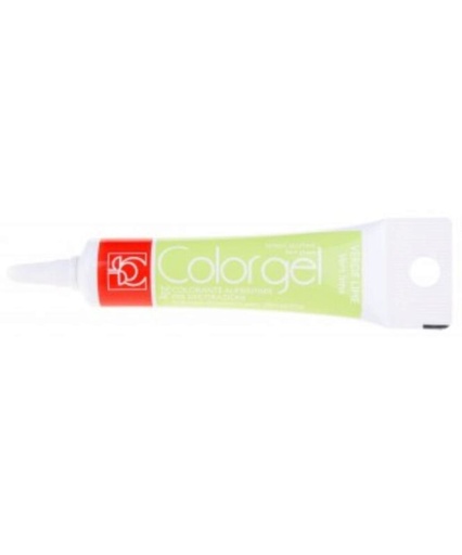 [70407082] KLEURSTOF GEL LIMOEN GROEN 20GR =BUIS