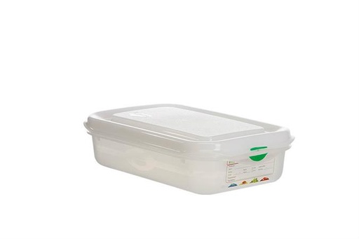[57663430] GASTRONOX BOITE 1/4-065MM 1,8L COUVERCLE ET CLIPS