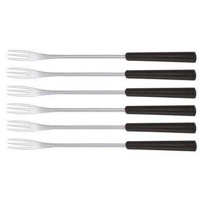 [57662928] SPRING FOURCHETTES FONDUE SAVOYARDE NOIRE 6P 3 DENTS