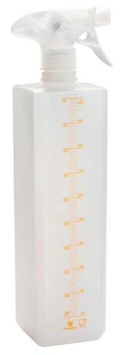 [52012033] GEGRADUEERDE VOEDINGSFLES 1L MET SPROEIER