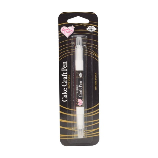 [70407170] FEUTRE ALIMENTAIRE 2 POINTES 0.5/2.5MM OR FONCE