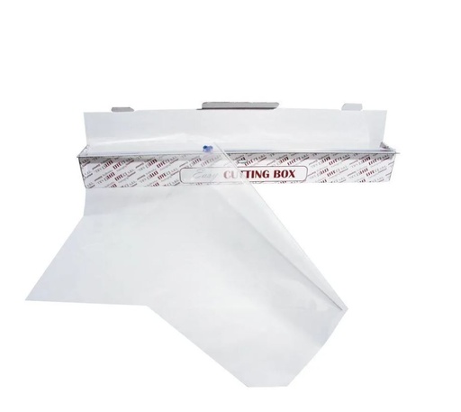 [54604053] EASY CUTTING DOOS MET TRANSPARANTE PP FILM 60CMX50M