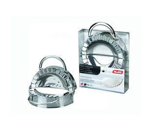 [57661759] LACOR STAINLESS STEEL RAVIOLI / TURNOVER MOULD 10CM