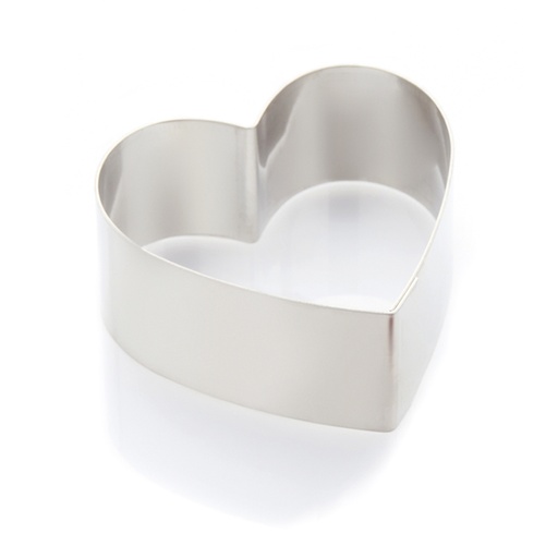 [51701418] INOX HART ZONDER BODEM 18X5CM=STUK