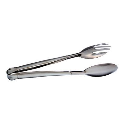 [57660498] 18/10 RVS TANG LEPEL + VORK 27CM