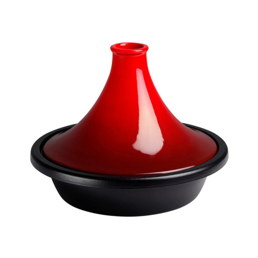 [70409703] LE CREUSET TAJINE 31CM ROUGE 3.7L - 6-8P