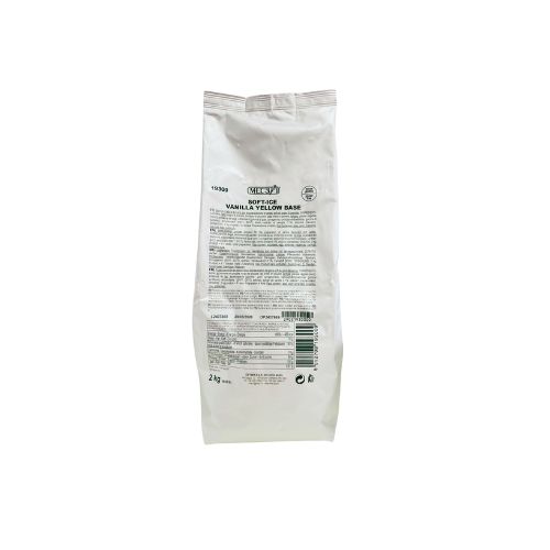 [07100692] MEC3 19300 SOFTIJS VANILLE GEEL BASIS 2KG ***OP BESTELLING***