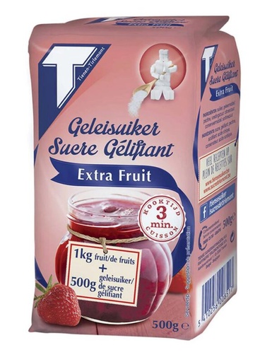 [05101068] TIENSE EXTRA FRUIT GELEERSUIKER 500GR