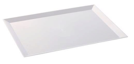 [44100353] PLAIN RECTANGULAR TRAY 470 X 360 X 12.5MM FOST+ INCLUDED