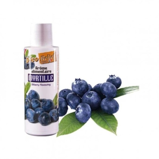 [70409180] DECORELIEF FLAVORS 120ML BLUEBERRY