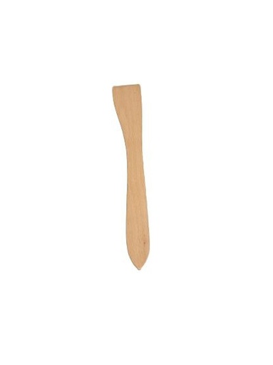 [57659388] SPATULE BOIS DROITE BISEAU  30CMS
