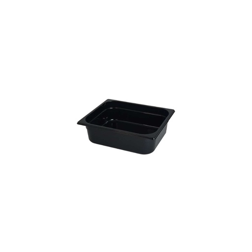 [55006727] BAC GN1/2 POLYPROPYLENE NOIR 5,5L H10CM HACCP -40+80° GASTROPLUS