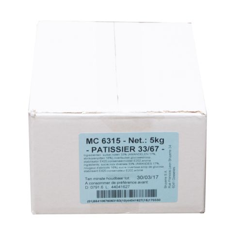 [03030813] MASSEPAIN PATISSIER 33% - 1/3 2/3  - 5KG