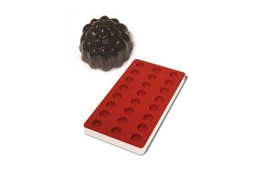 [70408673] SILIKOMART MOULE EN SILICONE POUR PATE DE FRUIT MURE SG06 ø30 MM HT 24 MM