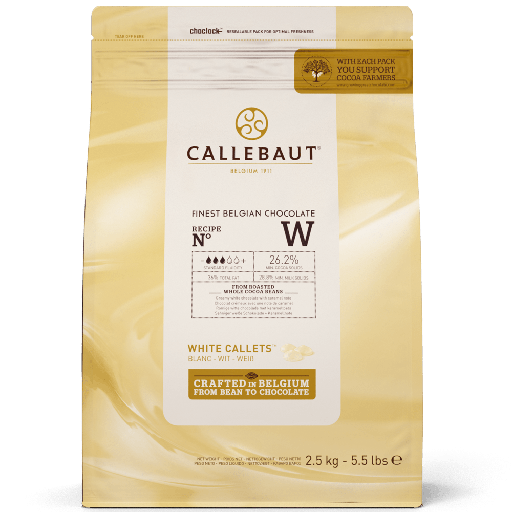 [03070215] CALLEBAUT CW2-E4-U71 WIT 26% IN CALLETS 2,5KG