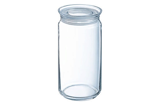 [60251825] LUMINARC PURE POT PROVISION VERRE ROND 1.50L- A/COUVERCLE HERMETIQUE