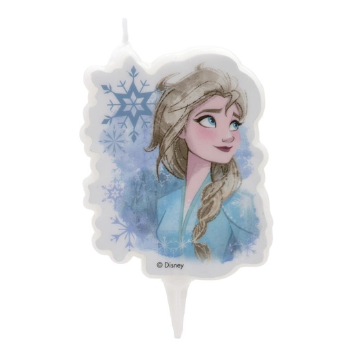 [08041149] BOUGIE 2D ELSA REINE DES NEIGES 2 7.5CM