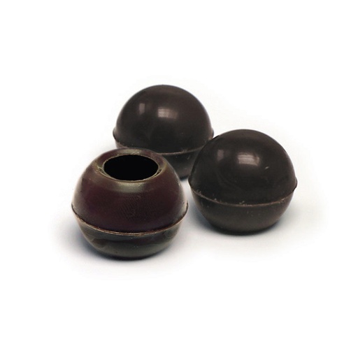 [08081458] 1101683 BLACK TRUFFLE BALLS Ø2.5CM 504PCS