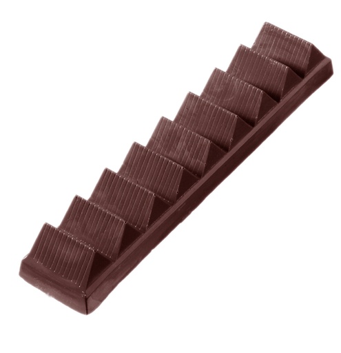 [70409559] CW2065 1X7 BAR CHOCOLATE MOLD -- 100GR