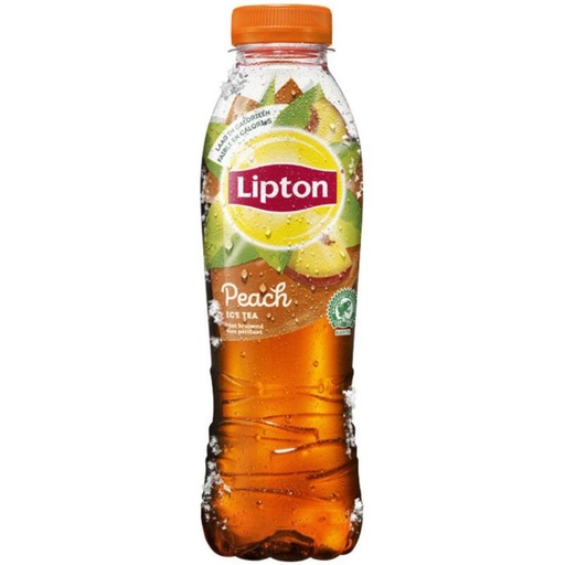 [06100530] DRINK LIPTON ICE TEA PERZIK 24X50CL PET = TRAY