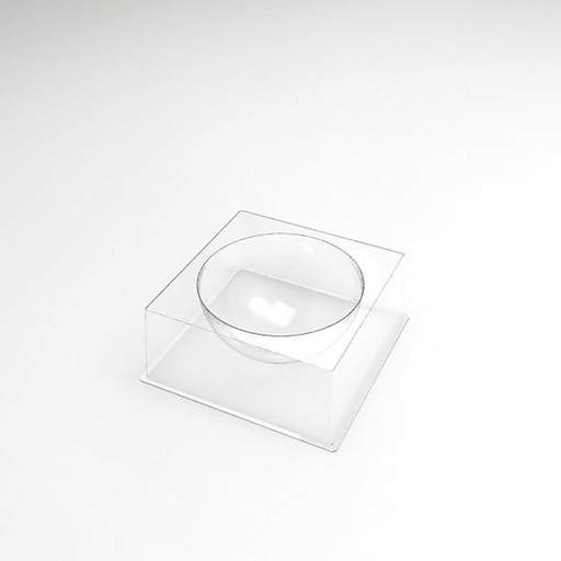 [08057621] 070518 PCB HALF SPHERE ENTREMET MOLDS FOR 30 PIECES Ø 14 CM D. 7 CM 30PCES ***S/CD***