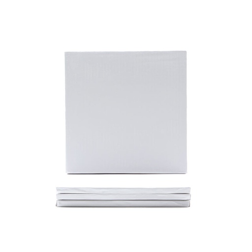 [08054367] 1030390 WHITE PLATE 35CM SQUARE