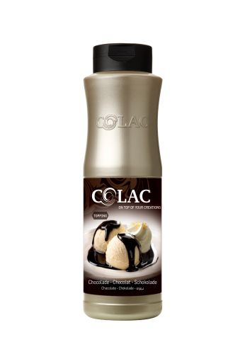 [10020018] COLAC TOPPING CHOCOLADE 1KG = FLES