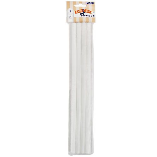 [08053376] PME CUTABLE PLASTIC TUBE FOR SUPPORT 30CM 4 PCES