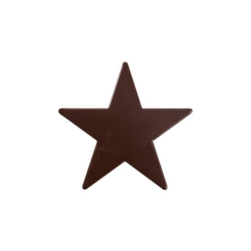 [08082132] 2015237 ETOILE CHOCOLAT NOIR 5,5CM 60 PCES