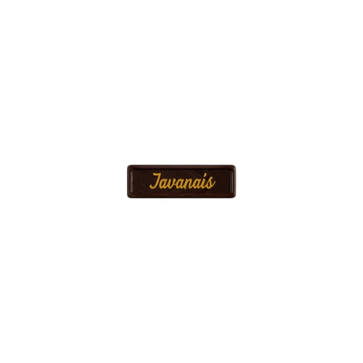 [08058387] 2002443 PLAQUETTE JAVANAIS 3,8X1,2 CM 300PCS