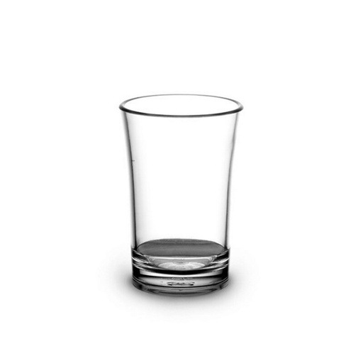 [74501148] “HOT SHOT” POLYCARBONATE GLASS 5CL MEASURE 4CL
