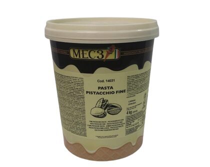 [07100097] MEC3 14031 PATE GLACE AU LAIT PISTACHE 4KG