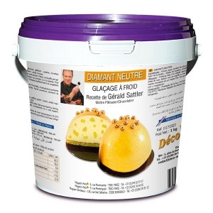 [08075060] KOUD GLACEER NEUTRAAL VULCANO 1KG=KG
