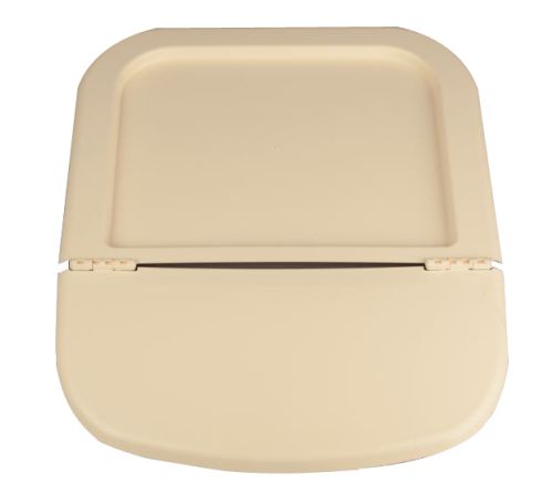 [50611194] COUVERCLE BAC A INGREDIENTS 15L IVOIRE 40 X 43 CM
