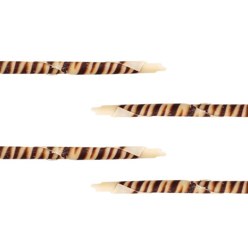 [08055035] 95675 PENCIL KENYA WHITE/DARK 20CM 900GR ***OP BESTELLING***