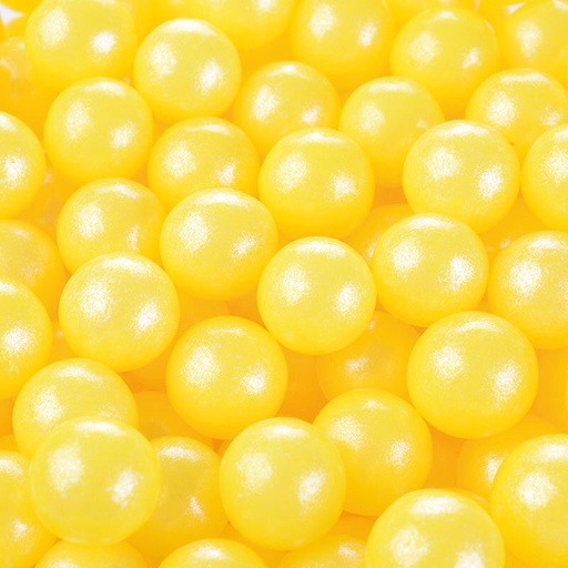 [08054293] 1057429 PERLE JAUNE EN SUCRE Ø 1CM  800G ***S/CDE***