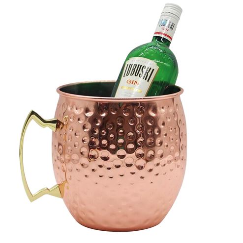 [71400019] MEGA MUG CUIVRÉ Ø20,4CM H20,5CM 5L