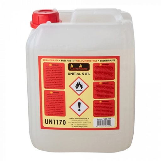 [54914237] CATERFLAME FUEL GEL IN 5L / 4 KG CAN