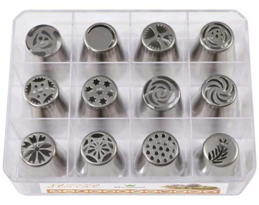 [50942831] DOOS VAN 12 INOX SPUITJES FLORALL