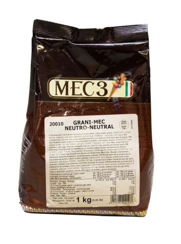 [07100653] MEC3 20010 MIX VOOR GRANITA NEUTRAAL 1KG = ZAK