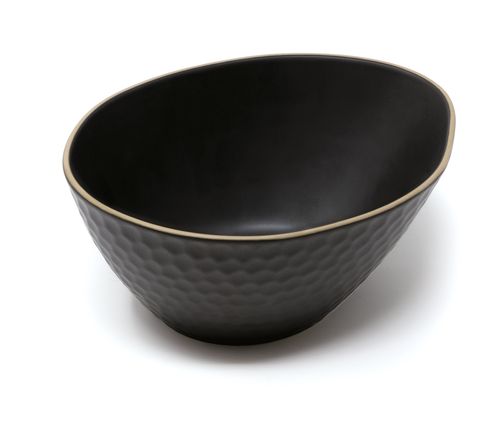 [57661135] +LE COQ KYPSELI MATT BLACK BOL/SALADIER 20.5X16X9CM STONEWARE - LKYP025NE281205