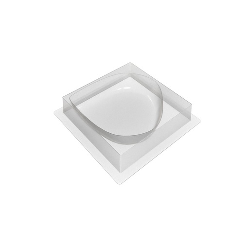 [08058235] 088189 PCB HAZELNOOT DESSERT VORMEN 6-DELIG VOOR 30STKS 18X17CM H. 4CM 30STKS ***S/CDE***