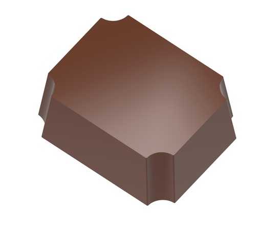 [70409582] MOULE À CHOCOLAT MAGNÉTIQUE RECTANGLE CW1000L01135X275MM -- 3X5 -- 13.5GR