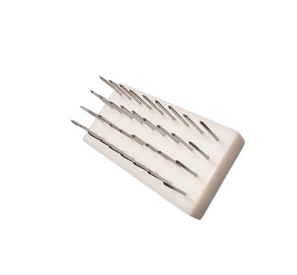 [50802015] 16 X 10 CM RECTANGULAR BREAD PICK WITH POLYPROPYLENE NAILS