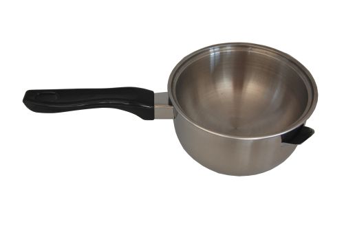 [52521265] IBILI RVS BAIN MARIE PAN 16X9CM 1L - DUBBELWANDIGE BAKELIET HANDGREEP - ALLE KOOKPLATEN