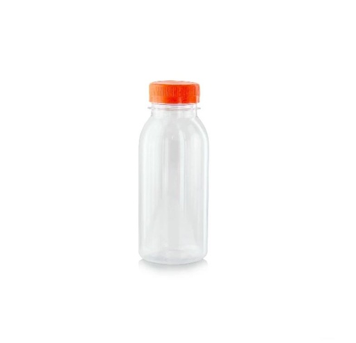[25101169] BOUTEILLE PLASTIQUE BOUCHON ORANGE 250ML 270PCS