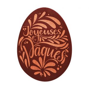 [08057750] 074057 PCB CN ARABESQUE EIEREN 5X3.7 CM 80 STUKS ***S/CD***