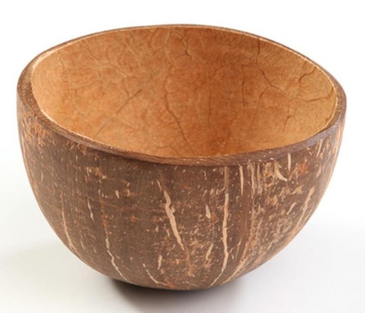 [53522248] SIER BOWL COCONUT ROUND Ø80/130 X H60/90MM 10 PCES PER PACK FOST+ INCLUDED