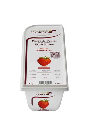 [02100069] BOIRON 587 PUREE AARDBEI 6X1KG = KG