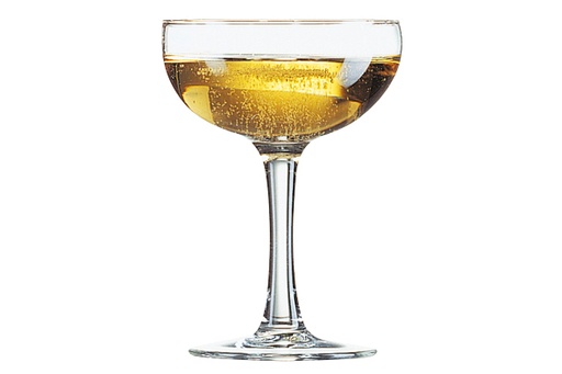 [57657928] ARCOROC ELEGANCE GLASS CHAMPAGNE COUPE 16CL